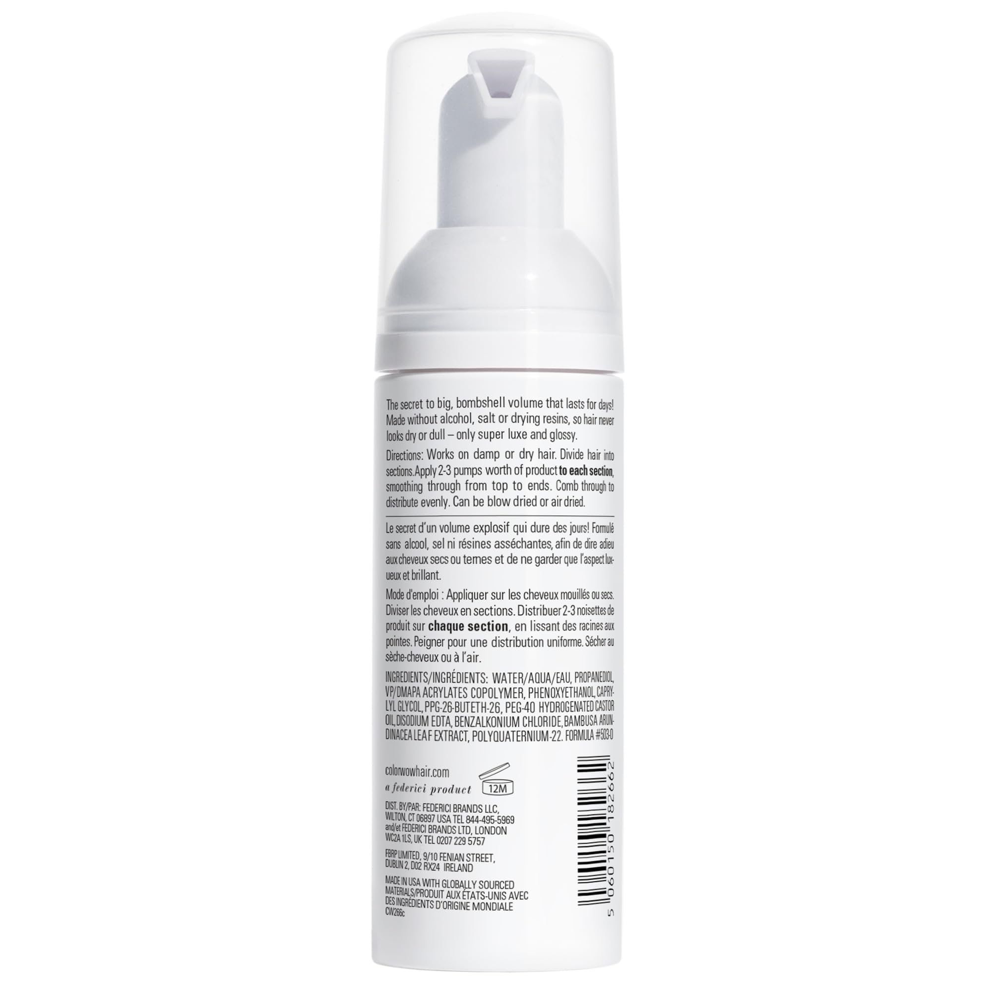 COLOR WOW Xtra Large Bombshell Volumizer – New Alcohol-Free Technology for Lasting Volume and Thickness