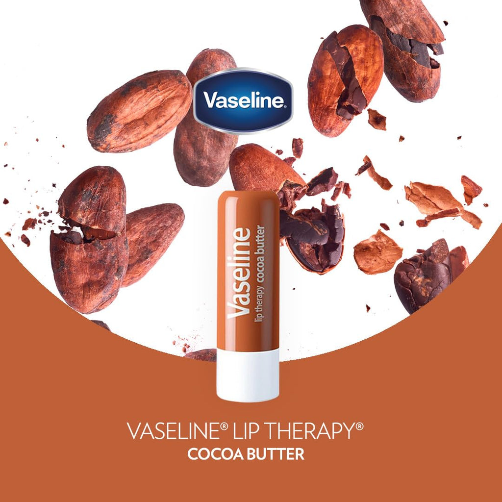 Vaseline Lip Therapy Cocoa Butter Twin Pack