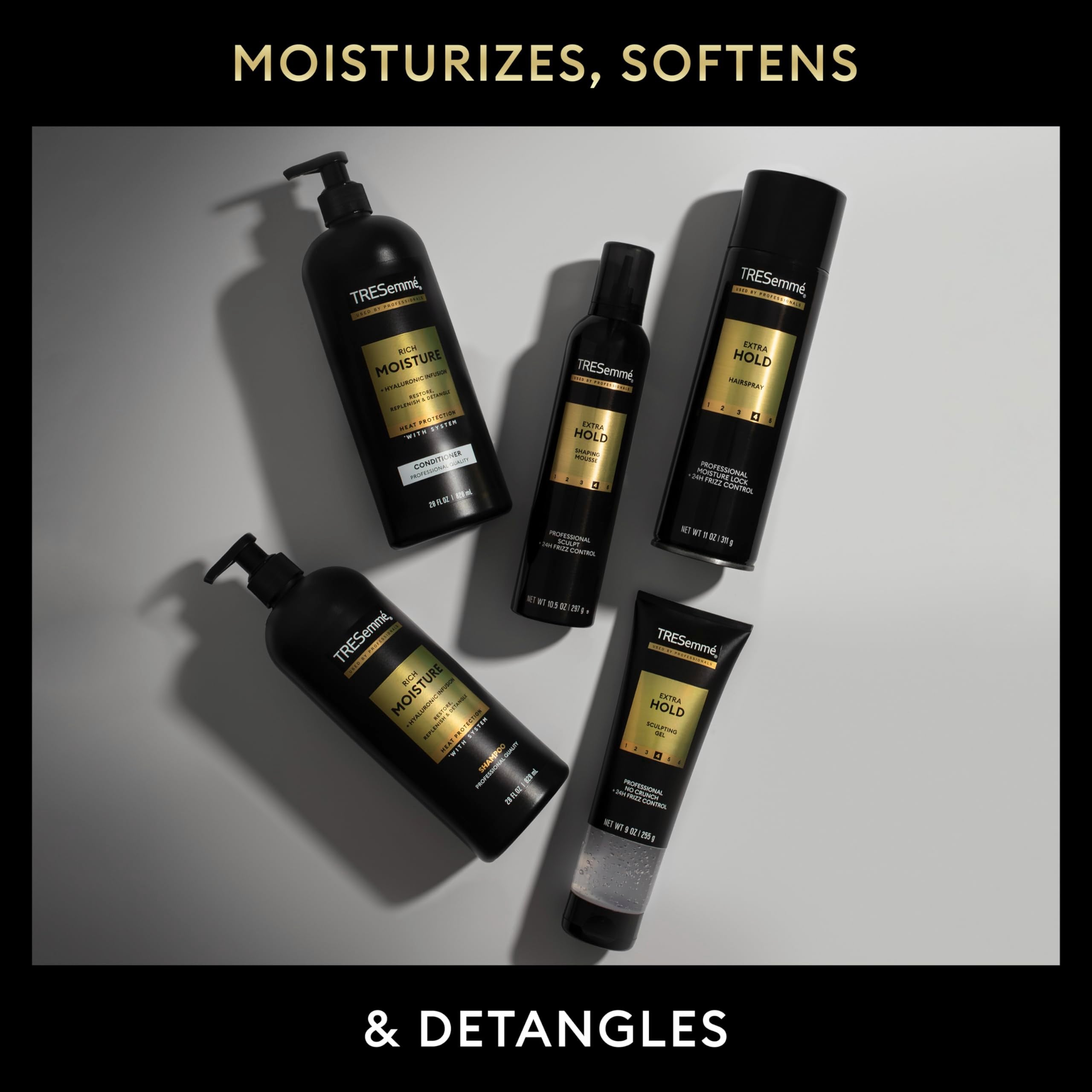 TRESemmé Extra Hold Hairspray For 24-Hour Frizz Control, With Pro Lock Tech 14.6 oz